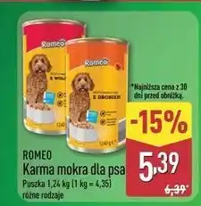ALDI Karma dla psa z wołowiną Romeo (Karma) oferta