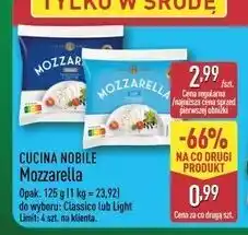 ALDI Mozzarella light Cucina Nobile oferta