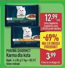 ALDI Karma dla kota mięsny duet Purina Gourmet Perle oferta