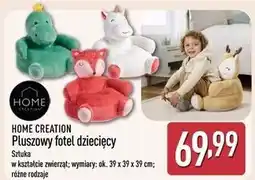 ALDI Fotel pluszowy dla dzieci Home Creation oferta