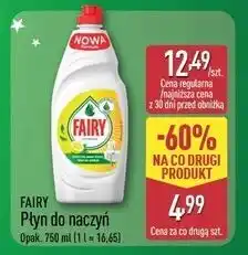 ALDI Płyn do mycia naczyń lemon Fairy oferta