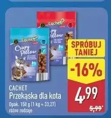 ALDI Przekąska dla kota rybne smaki Cachet oferta