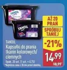 ALDI Kapsułki do prania color Tandil oferta