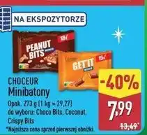 ALDI Mini batony get'it crispy bits Choceur oferta