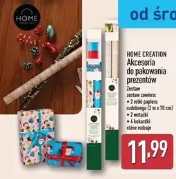 ALDI Rolki papieru ozdobnego 2 m x 70 cm Home Creation oferta