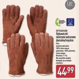 ALDI Rękawiczki welurowe damskie Up2Fashion oferta