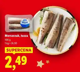 Lidl Morszczuk, łosoś tusza Lidl oferta