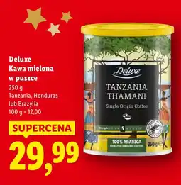 Lidl Kawa mielona w puszce Tanzania Deluxe oferta