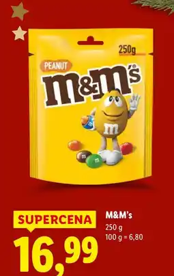 Lidl Cukierki z orzeszkami M&M's oferta
