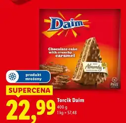 Lidl Torcik czekoladowy Daim oferta