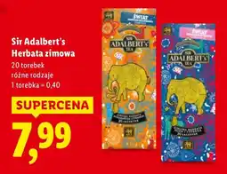 Lidl Herbata zimowa różne rodzaje Sir Adalbert's oferta