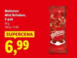 Lidl Czekoladki Mini Reindeer Maltesers oferta