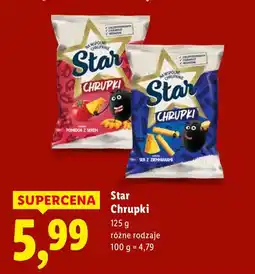 Lidl Chrupki różne rodzaje Star oferta