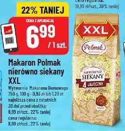 Polomarket Makaron Polmak nierówno siekany XXL oferta
