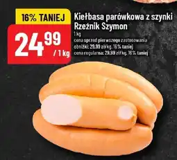 Polomarket Kiełbasa parówkowa z szynki Rzeźnik Szymon oferta