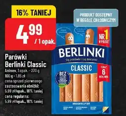 Polomarket Parówki Berlinki Classic 4 pack oferta