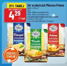 Polomarket Ser w plastrach Mleczna Polana - Salami oferta