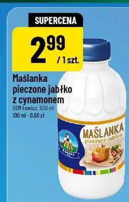 Polomarket Maślanka pieczone jabłko z cynamonem OSM Łowicz oferta
