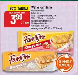 Polomarket Wafle Familijne wybrane rodzaje oferta