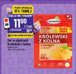 Polomarket Ser w plastrach Królewski z kolna Mlekpol oferta