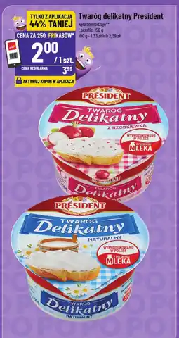 Polomarket Twaróg delikatny President wybrane rodzaje Lactalis oferta
