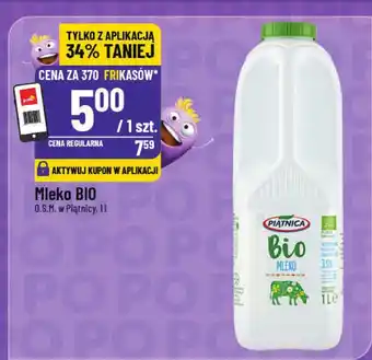 Mleko BIO 0,5% w Piątnicy 1l Piątnica