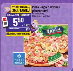 Polomarket Pizza Rigga z szynką i pieczarkami BigDealz 270 g oferta
