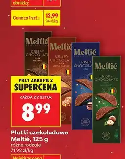 Biedronka Płatki czekoladowe 125g Meltié oferta