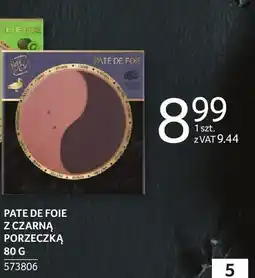 Selgros Pate de foie z czarną porzeczką 80 g Selgros oferta