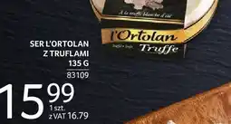 Selgros Ser L'Ortolan z truflami 125 g Selgros oferta