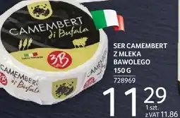 Selgros Ser Camembert z mleka bawolego 150 g Selgros oferta
