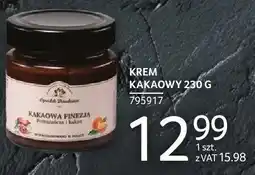 Selgros Krem kakaowy Kakaowa Finezja z malinami i kakao 230g oferta