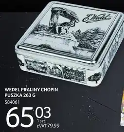 Selgros Praliny WEDEL PRALINY CHOPIN PUSZKA 263 G oferta