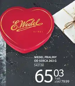 Selgros Praliny WEDEL PRALINY OD SERCA 263 G oferta