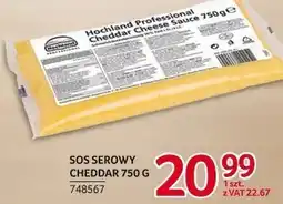 Selgros Sos serowy Cheddar 750g Hochland oferta