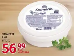 Selgros Ser Cremette 2kg oferta