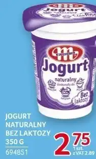 Selgros Jogurt naturalny bez laktozy Mlekovita 350g oferta