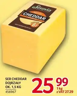 Selgros Ser Jerovia Ser Cheddar Dojrzały oferta