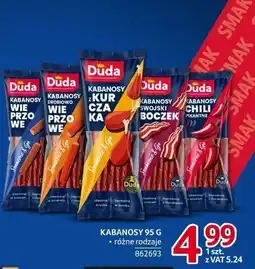 Selgros Kabanosy Duda różne rodzaje oferta