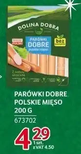 Selgros Parówki dobre polskie mięso Dolina Dobra 200 g oferta