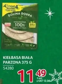 Selgros Kiełbasa biała parzona Dolina Dobra 375 g oferta