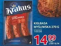 Selgros Kiełbasa myśliwska Krakus 270 g oferta