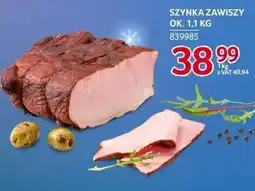 Selgros Szynka zawiszy ok. JBB 1,1 kg oferta