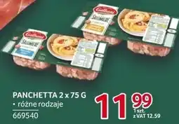 Selgros Panchetta 2 x 75 g różne rodzaje Galbani oferta