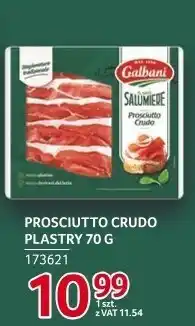 Selgros Prosciutto crudo plastry 70 g Galbani oferta