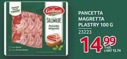 Selgros Pancetta Magretta plastry 100 g Galbani oferta