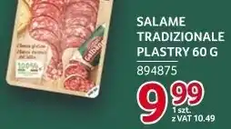 Selgros Salame Tradizionale plastry 60 g Galbani oferta