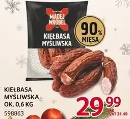 Selgros Kiełbasa myśliwska ok. 0,6 kg Madej Wróbel oferta