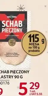 Selgros Schab pieczony plastry 90 g Madej Wróbel oferta