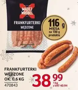 Selgros Frankfurterki wędzone ok. 0,6 kg Madej Wróbel oferta